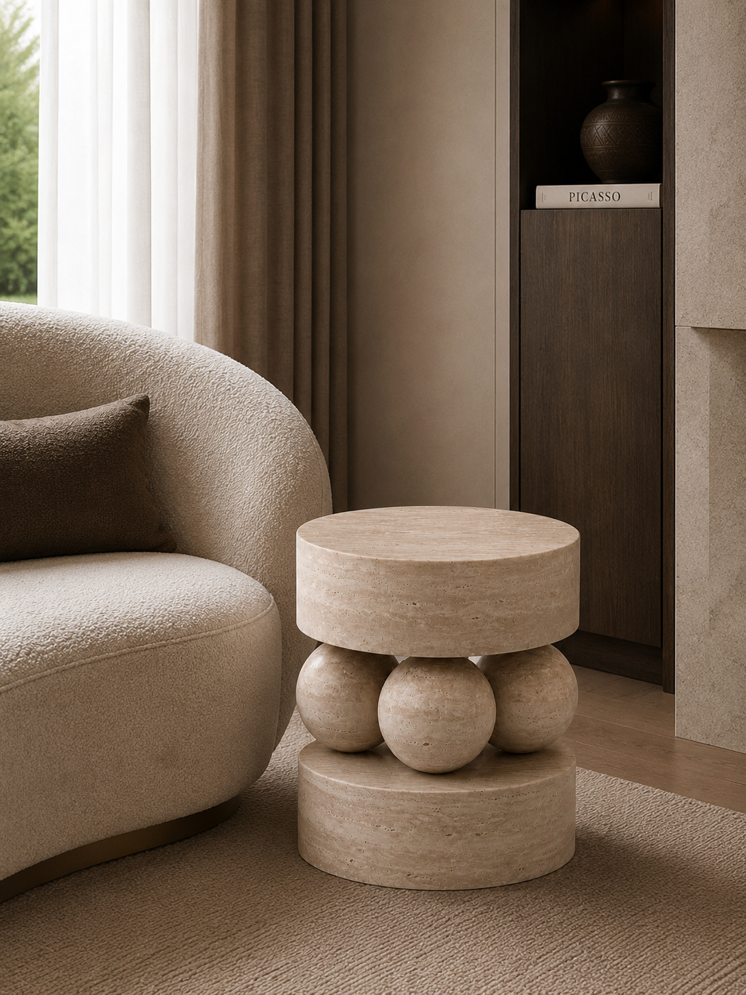 Venice Marble Side Table
