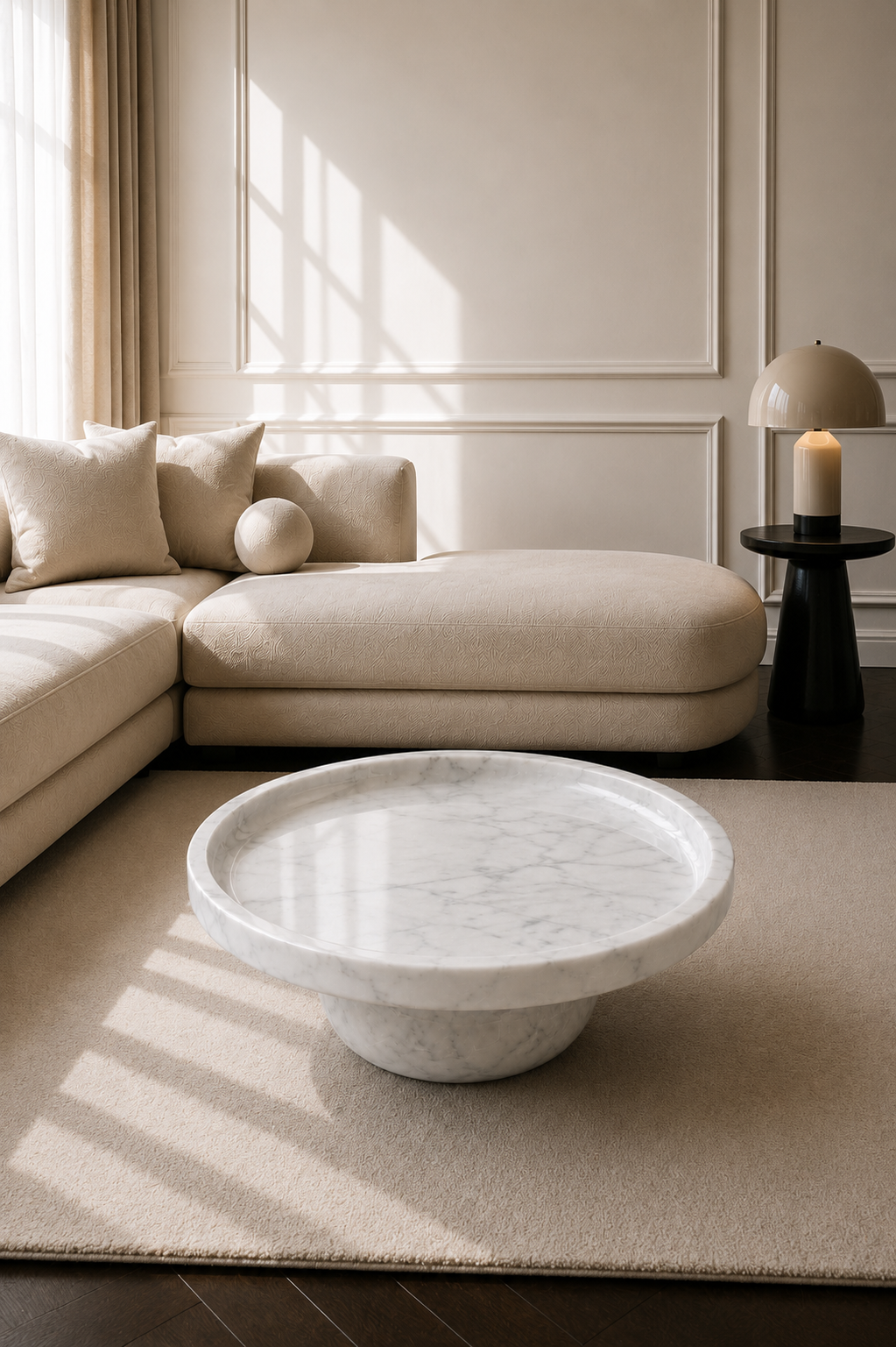 Como Marble Coffee Table