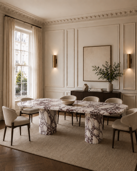 Saint Tropez Marble Dining Table