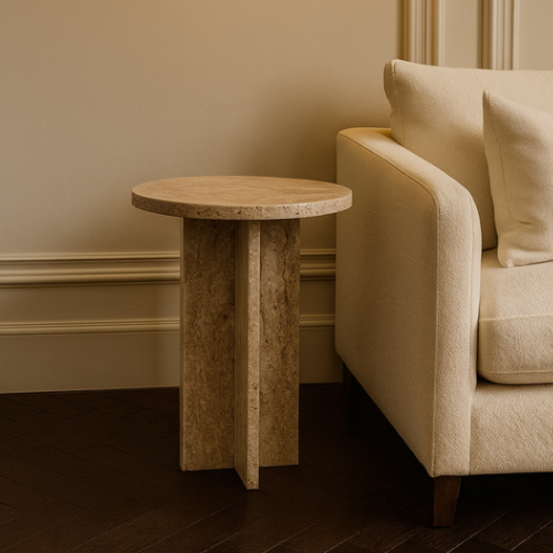 Luxury Marble & Stone Side Tables