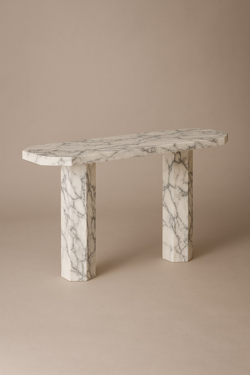 Luxury Marble Console Tables & Stone Hallway Furniture