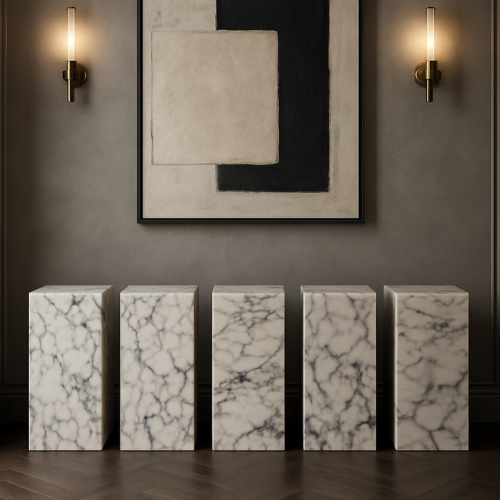 Luxury Marble Plinths & Stone Display Pedestals