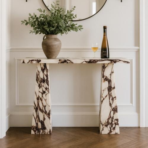 Luxury Marble Console Tables & Stone Hallway Furniture