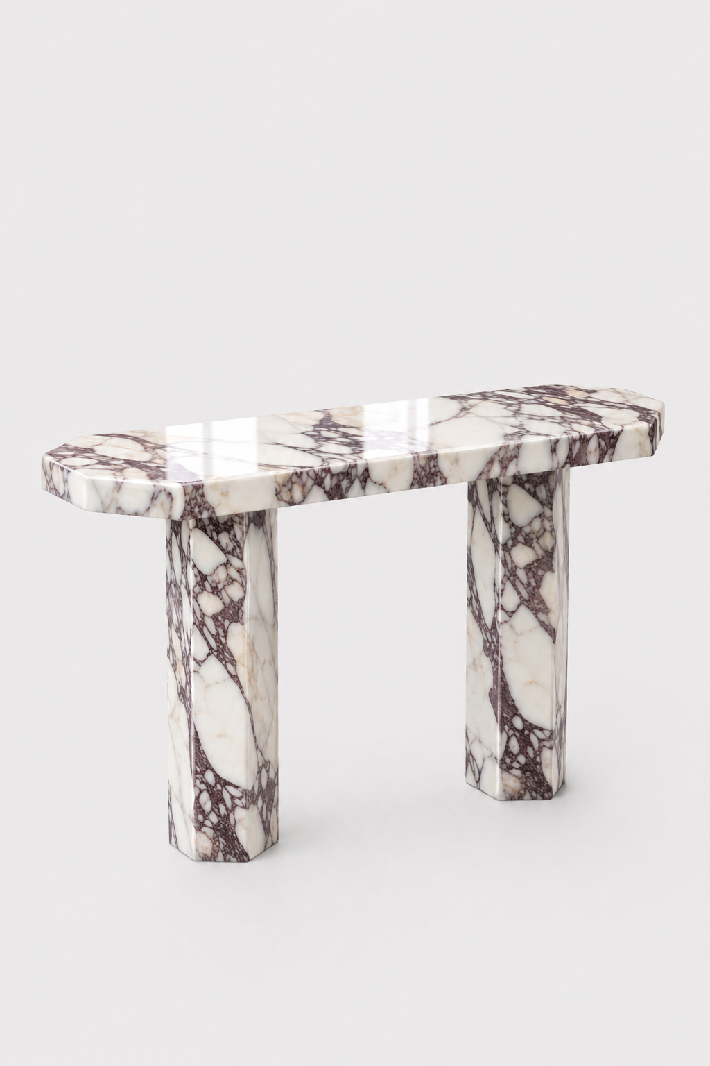 Santorini Marble Console Table