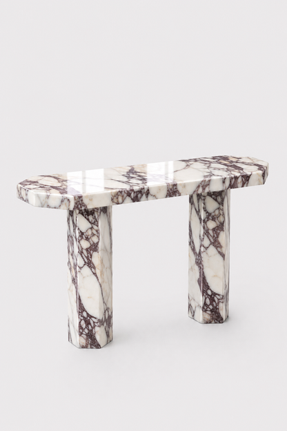 Santorini Marble Console Table