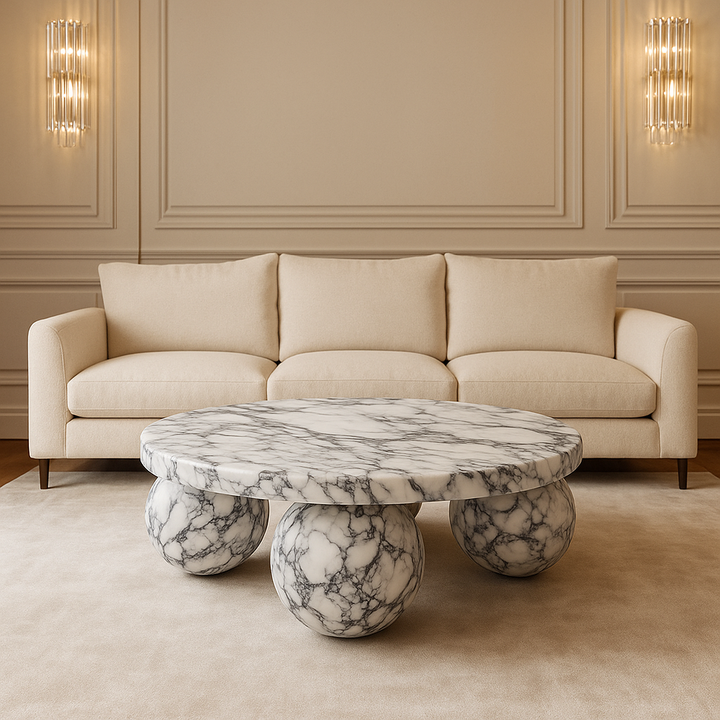 Capri Marble Coffee Table