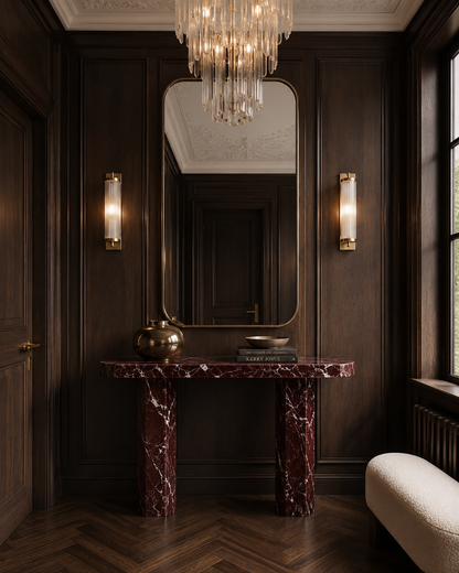 Santorini Marble Console Table