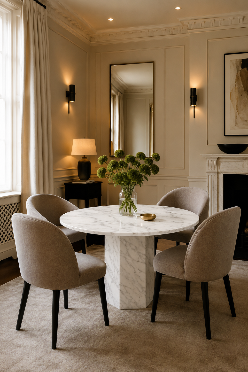 Roma Marble Dining Table
