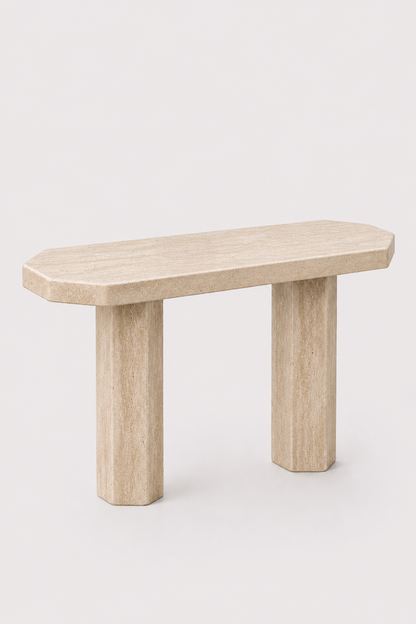 Santorini Marble Console Table