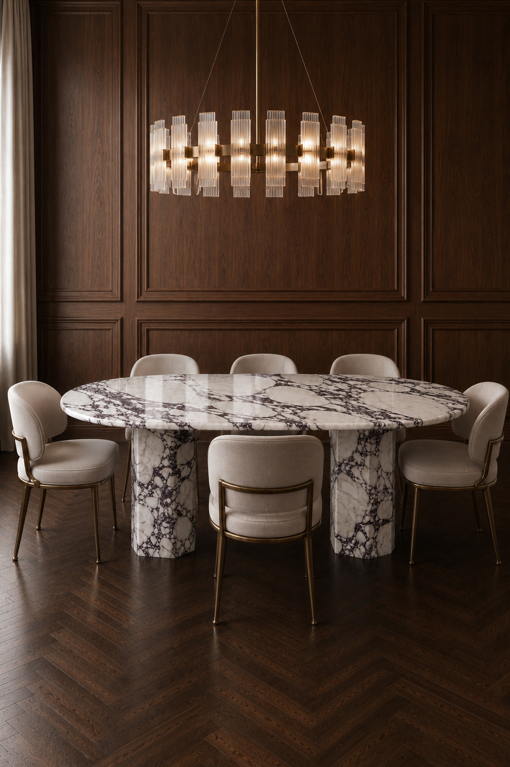 Athens Marble Dining Table