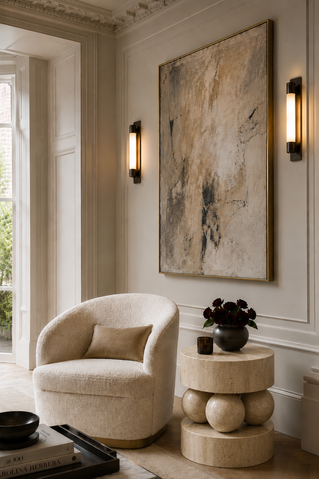 Venice Marble Side Table