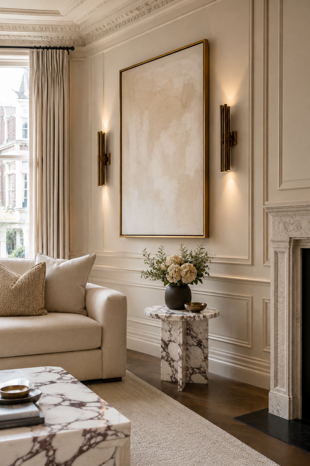 Paris Marble Side Table