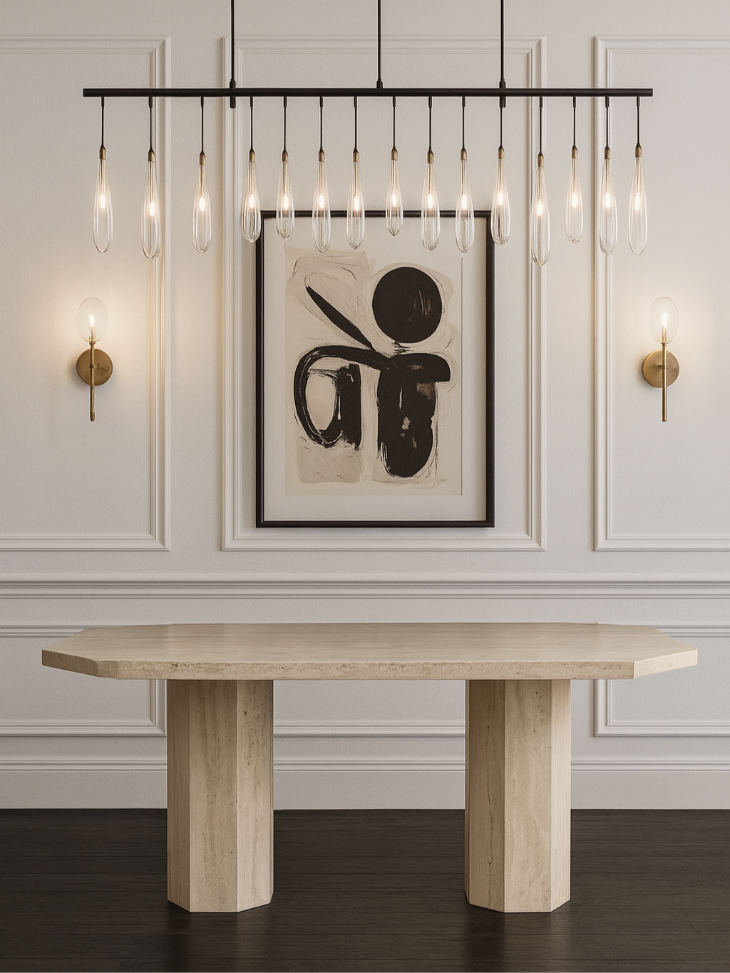 Saint Tropez Marble Dining Table