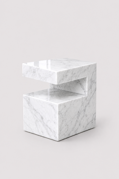 Como Marble Side Table