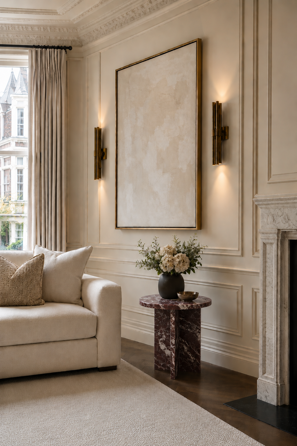 Paris Marble Side Table