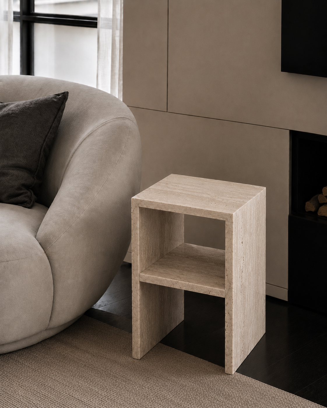 Milan Marble Side Table
