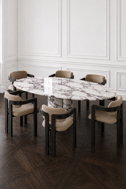 Santorini Marble Dining Table