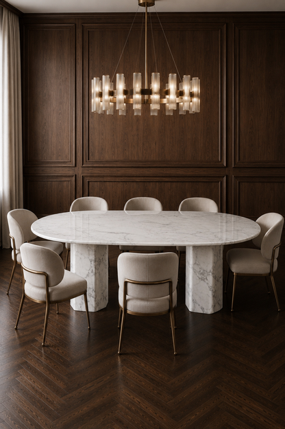 Athens Marble Dining Table