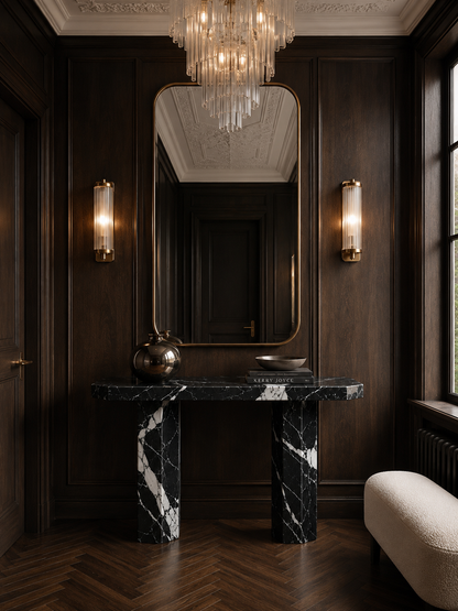 Santorini Marble Console Table