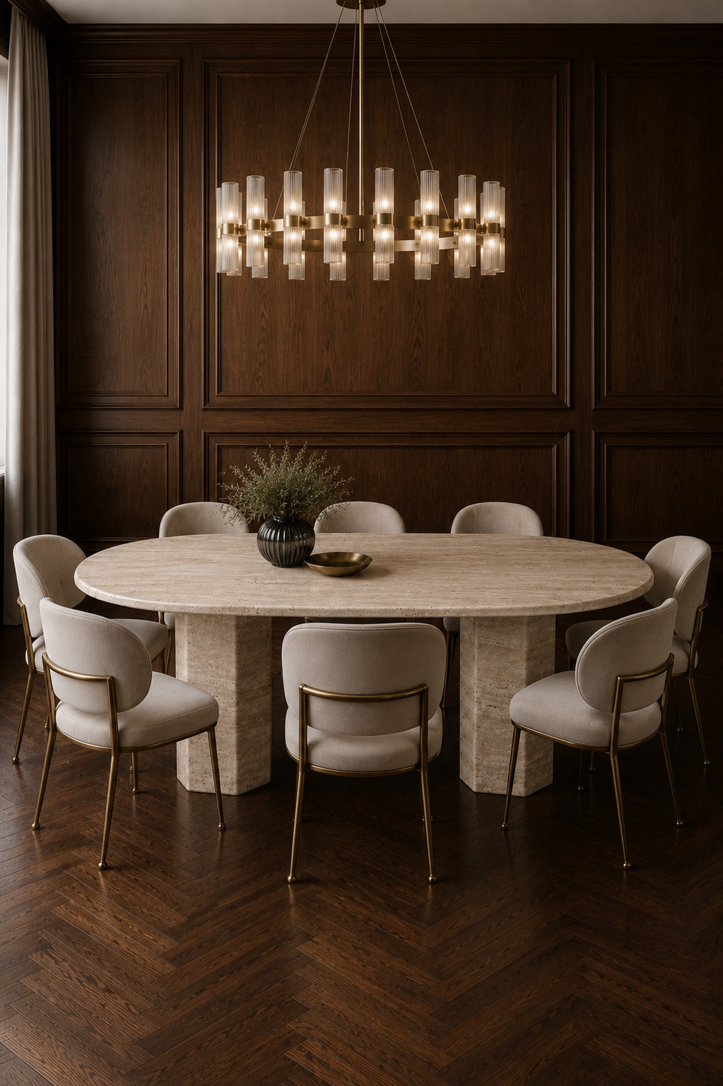 Athens Marble Dining Table