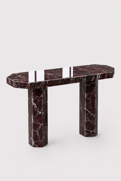 Santorini Marble Console Table