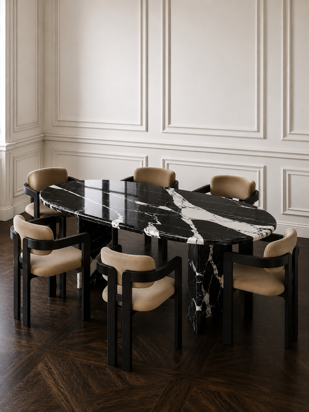 Amalfi Marble Dining Table