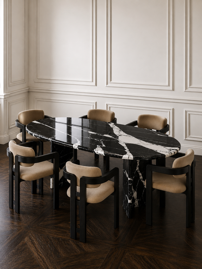 Amalfi Marble Dining Table