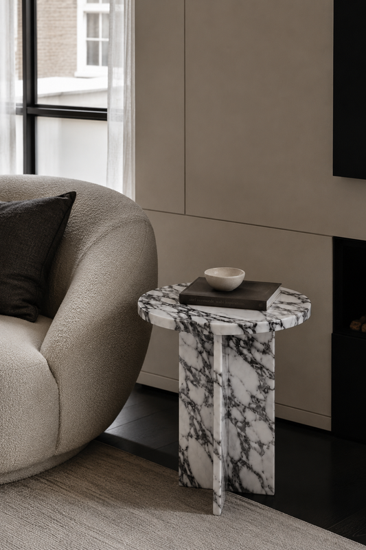 Paris Marble Side Table
