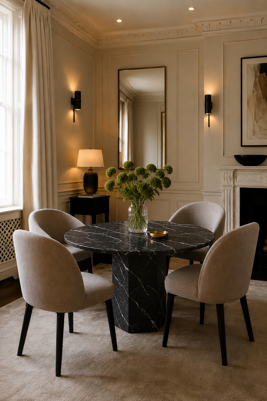 Roma Marble Dining Table