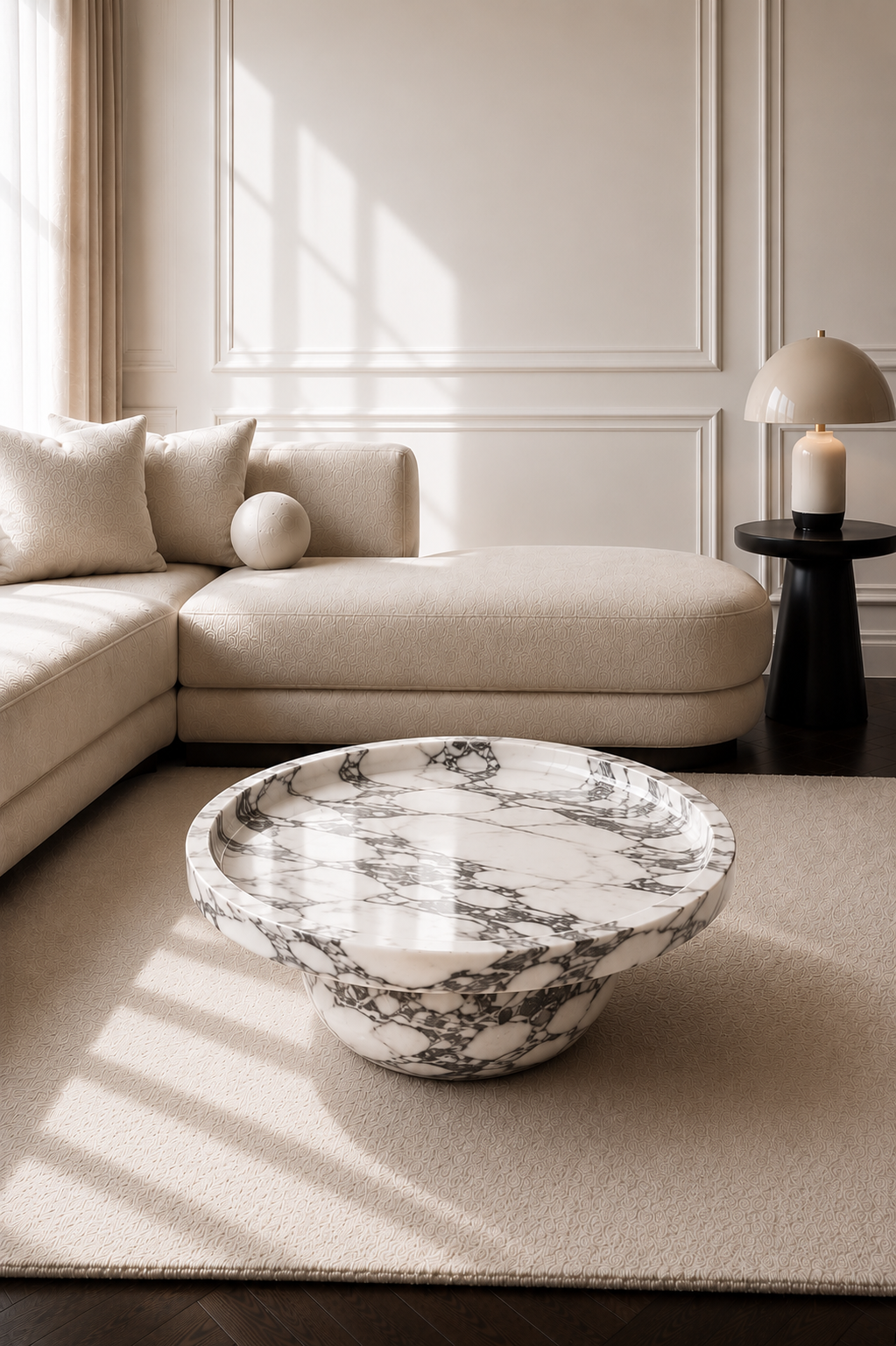 Como Marble Coffee Table