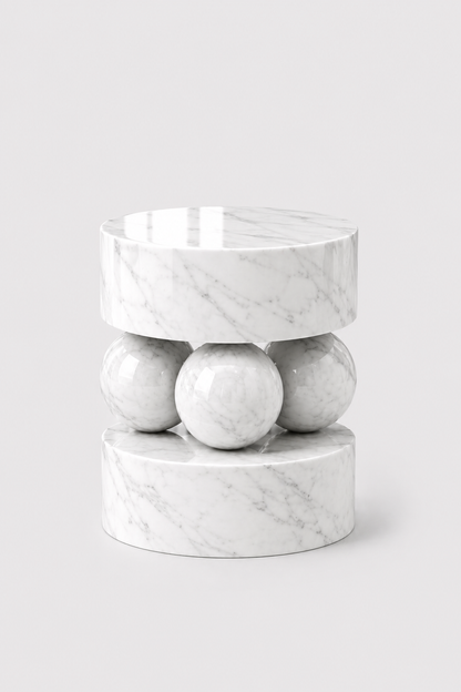 Venice Marble Side Table