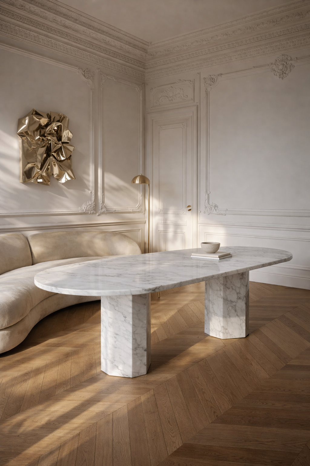 Athens Marble Dining Table