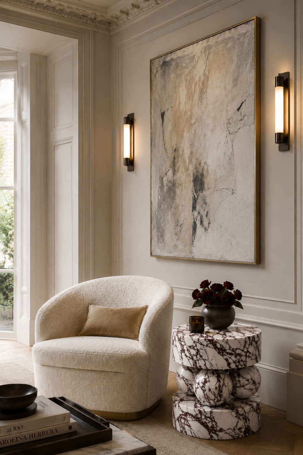 Venice Marble Side Table