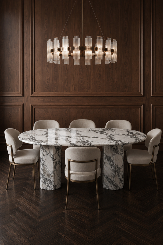 Athens Marble Dining Table