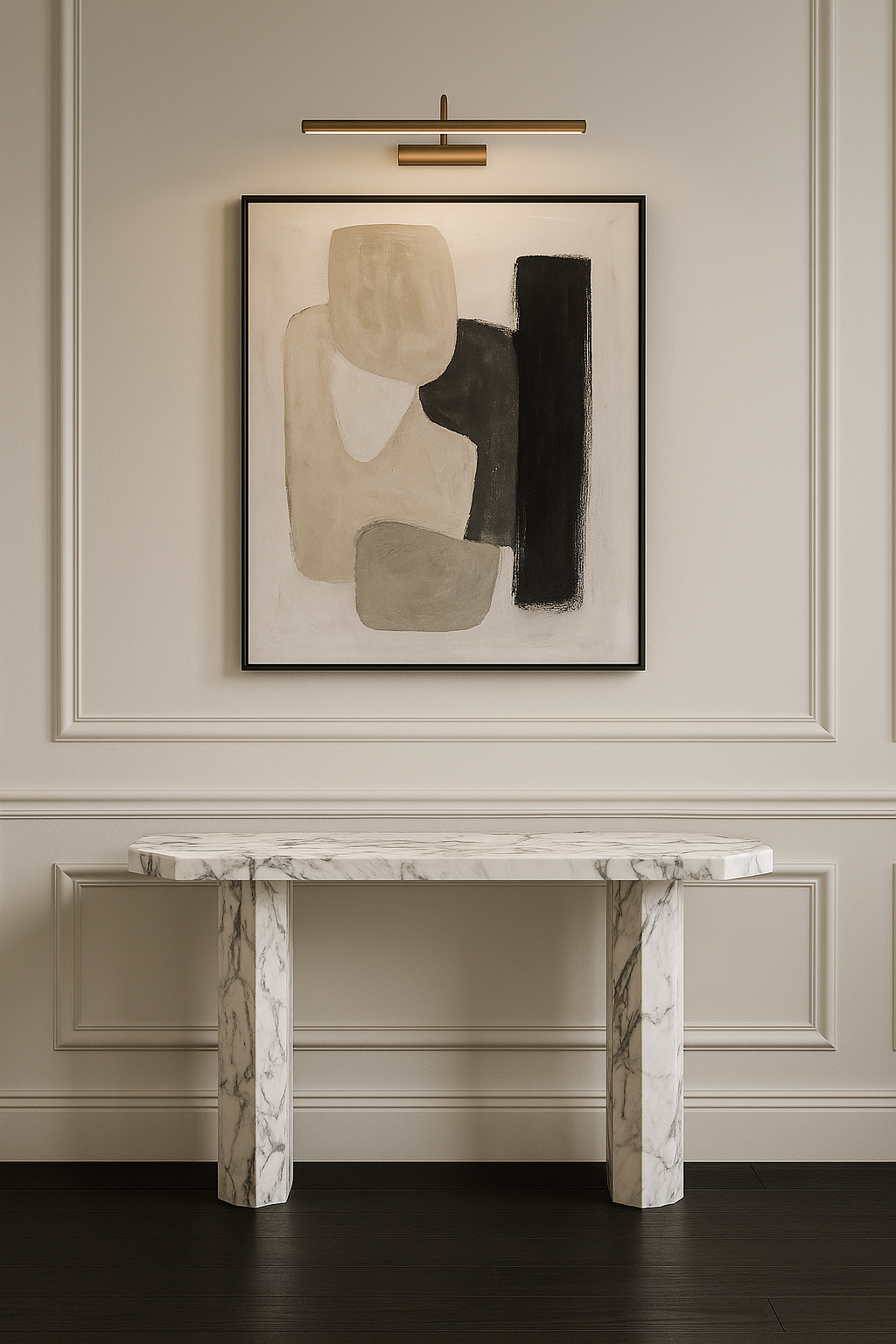 Santorini Marble Console Table