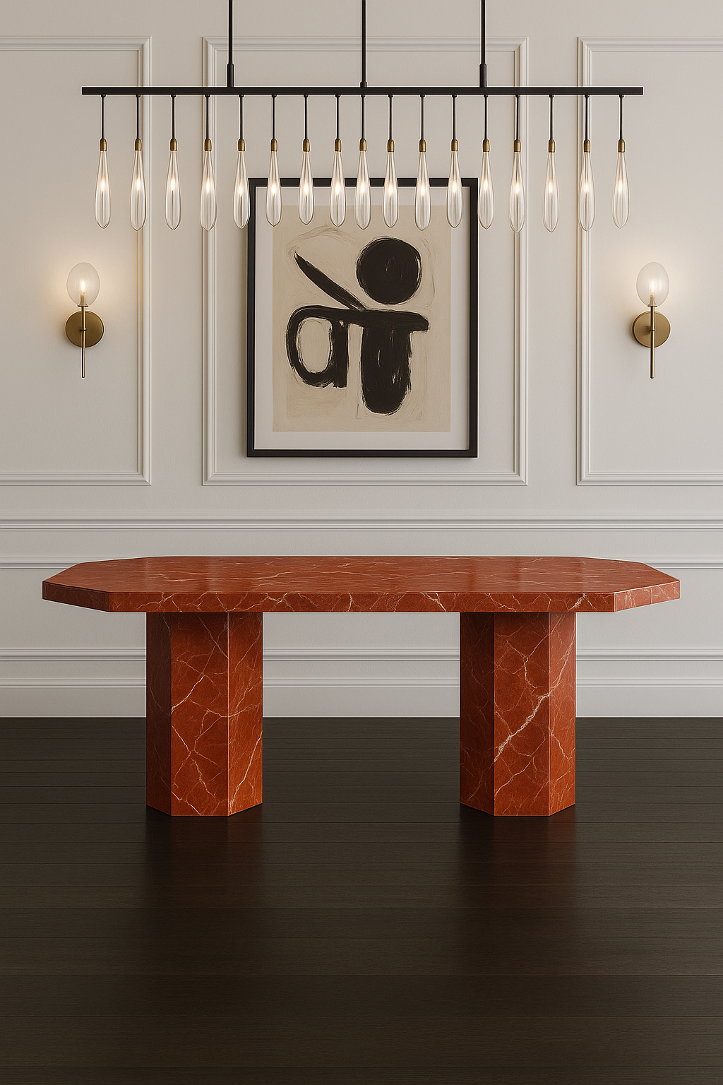 Saint Tropez Marble Dining Table