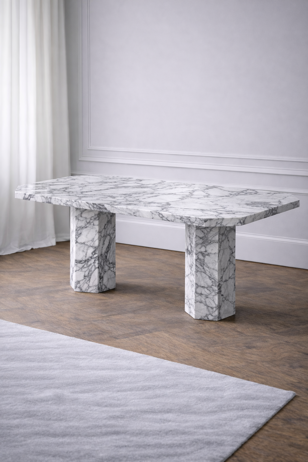 Saint Tropez Marble Dining Table