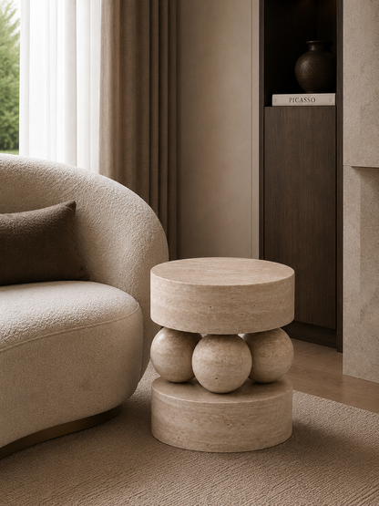 Venice Marble Side Table