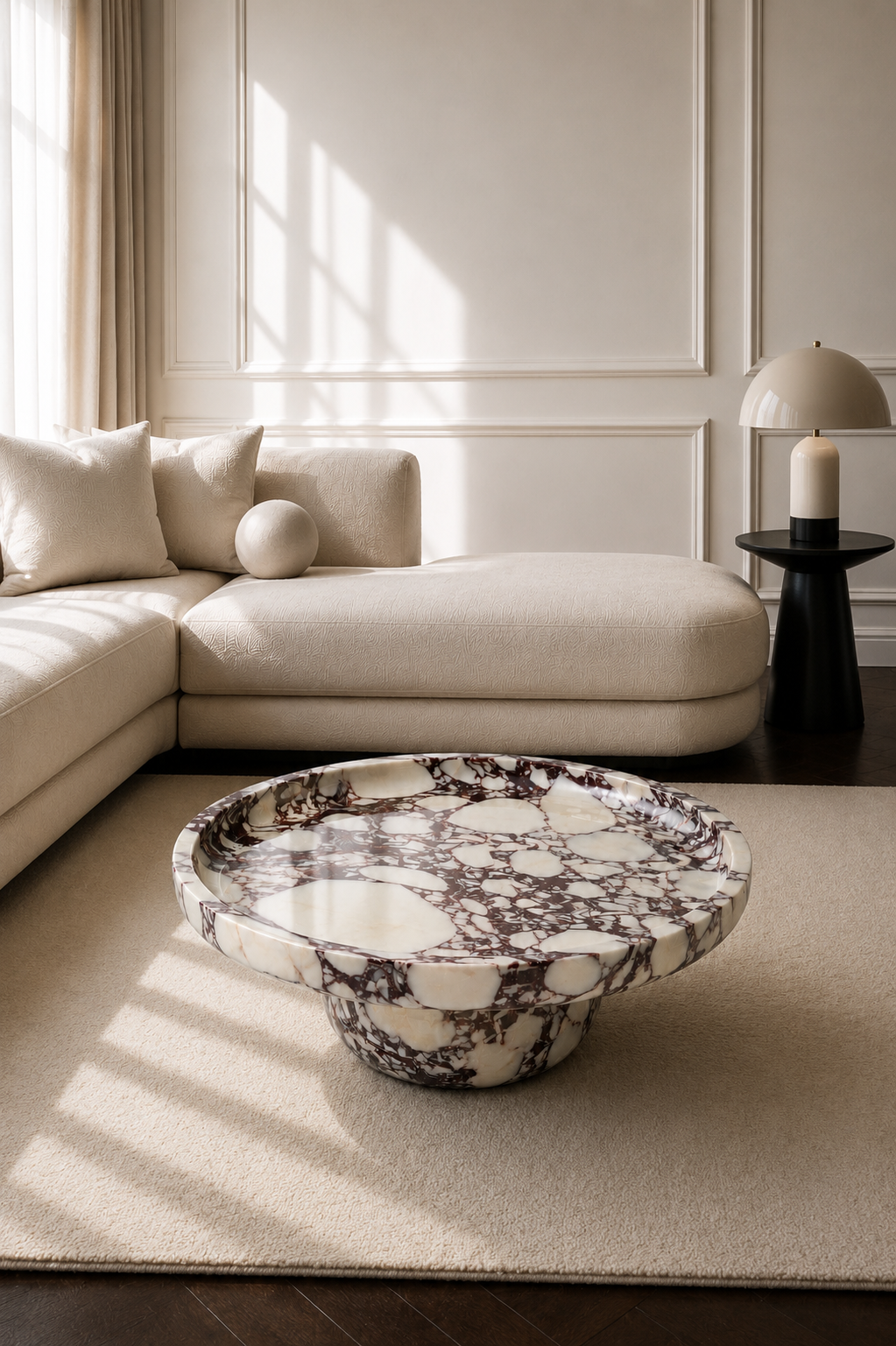 Como Marble Coffee Table
