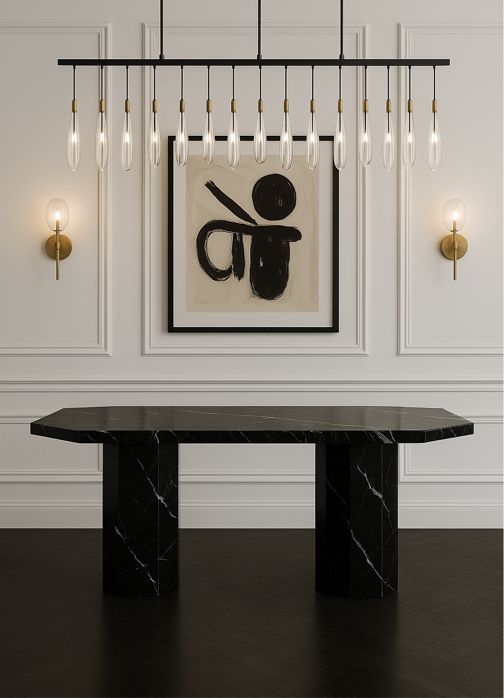Saint Tropez Marble Dining Table