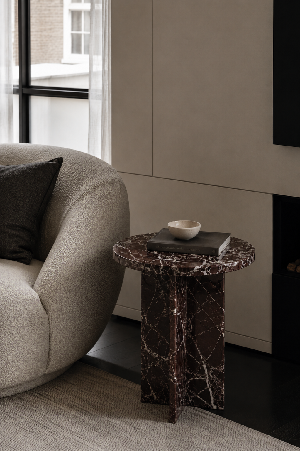 Paris Marble Side Table