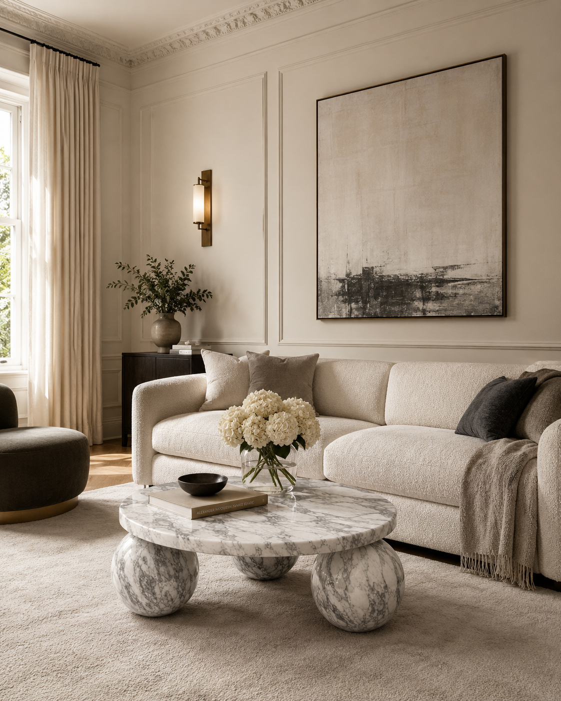 Capri Marble Coffee Table