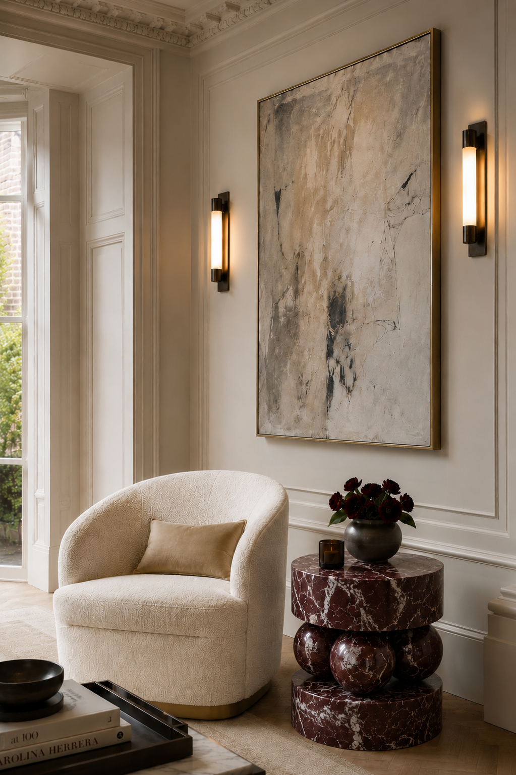Venice Marble Side Table