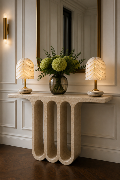 Belgravia Marble Console Table