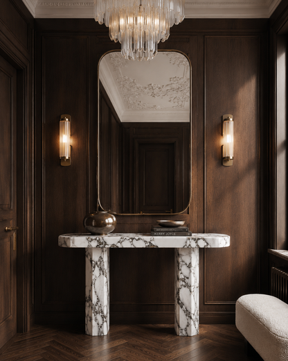 Santorini Marble Console Table