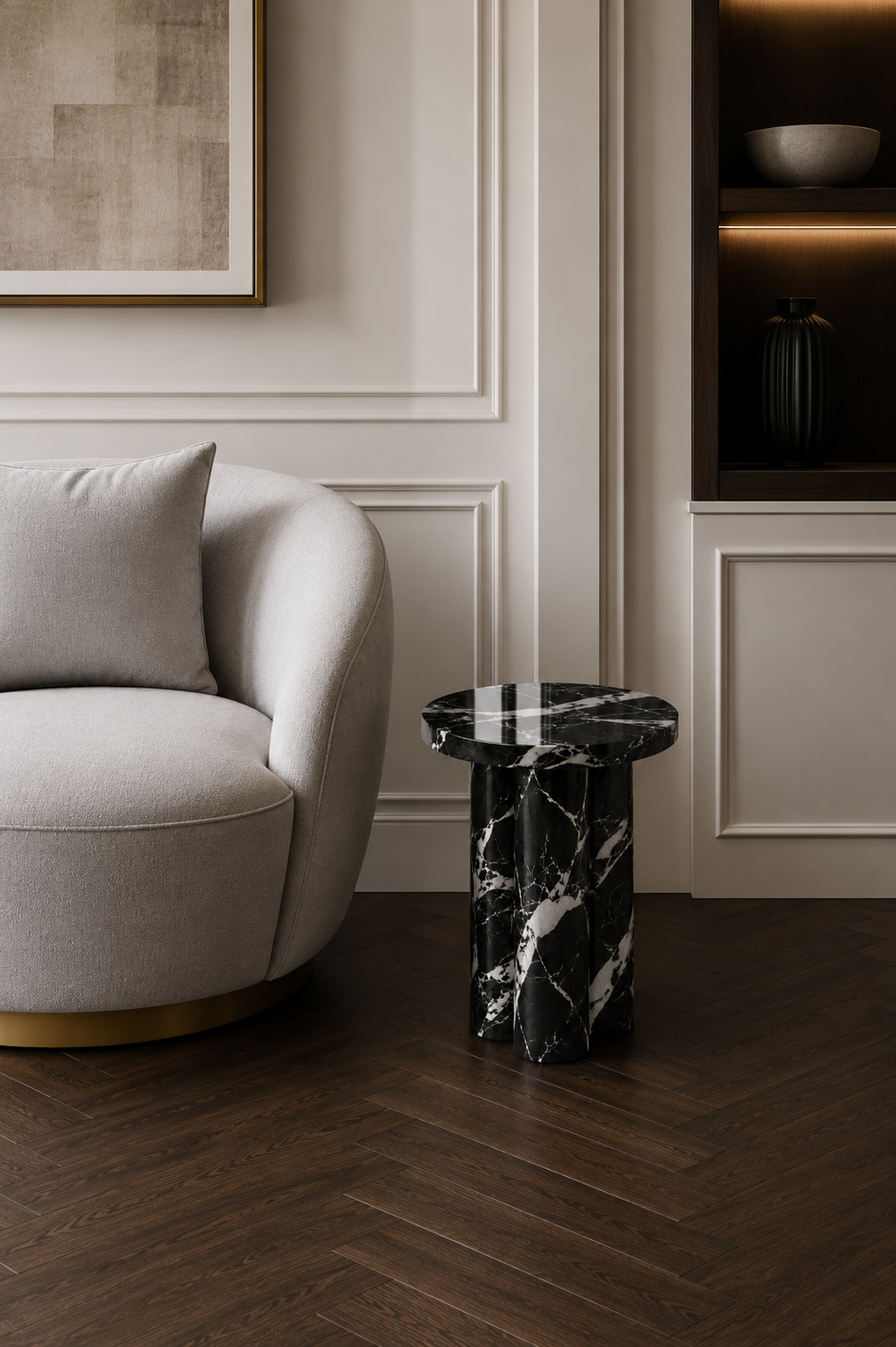 Ibiza Marble Side Table