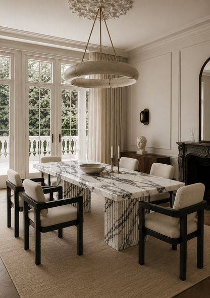 Monaco Marble Dining Table
