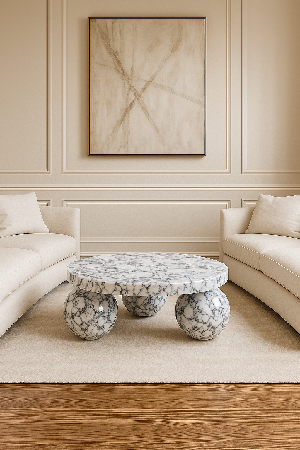 Capri Marble Coffee Table