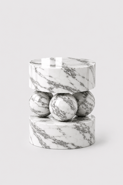 Venice Marble Side Table