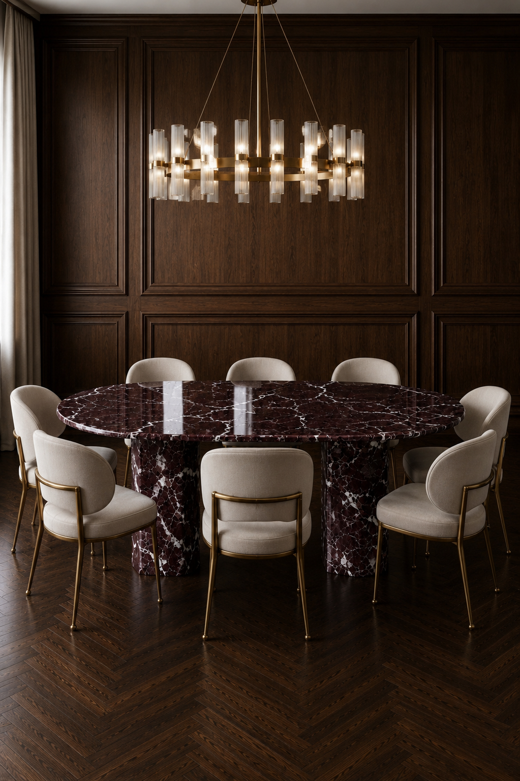 Athens Marble Dining Table